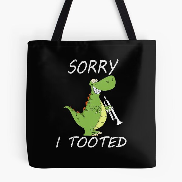 Item preview, Copy of Sorry I Tooted Trumpet Player Funny Dino Dinosaur Cool Gift designed and sold by FunnySunny T-Shirts.