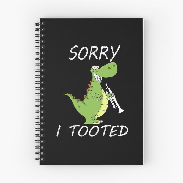 Item preview, Copy of Sorry I Tooted Trumpet Player Funny Dino Dinosaur Cool Gift designed and sold by FunnySunny T-Shirts.