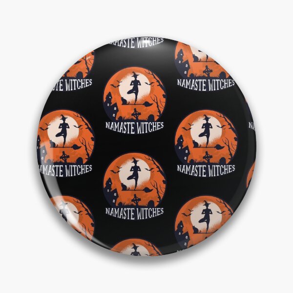 Item preview, Namaste Witches Halloween Design designed and sold by DavinciStore21.