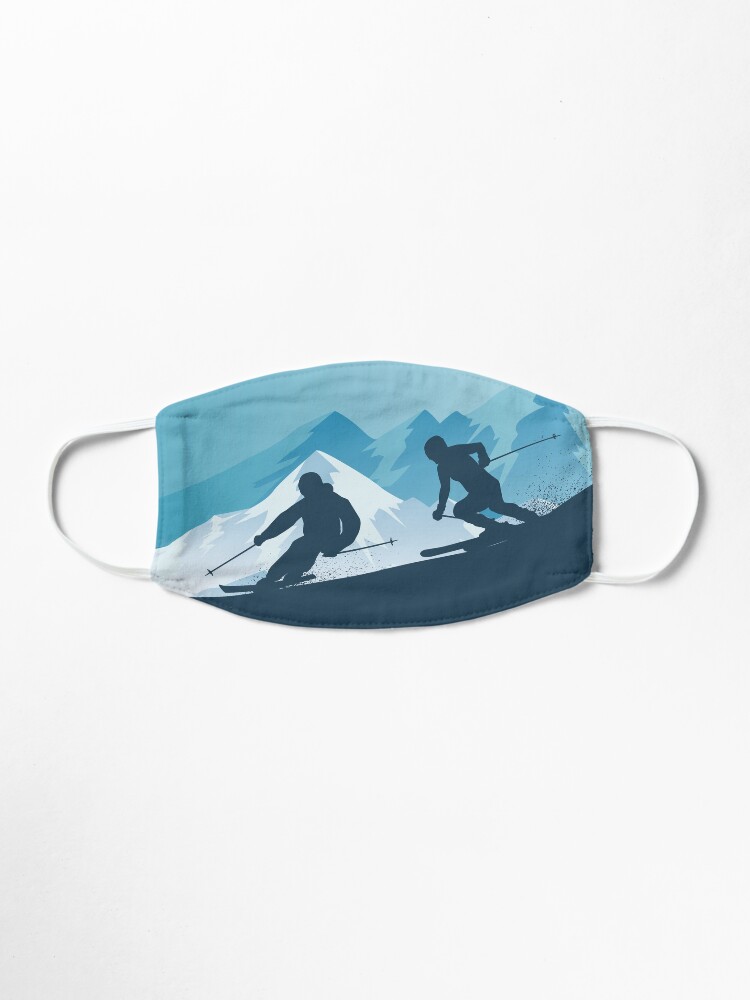Alternate view of Best Skiing Design Ever Mask