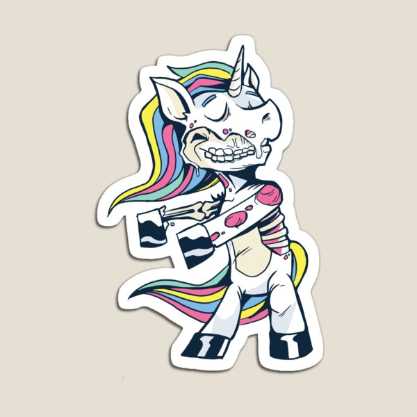 Item preview, Scary Unicorn Zombie Halloween Design designed and sold by DavinciStore21.