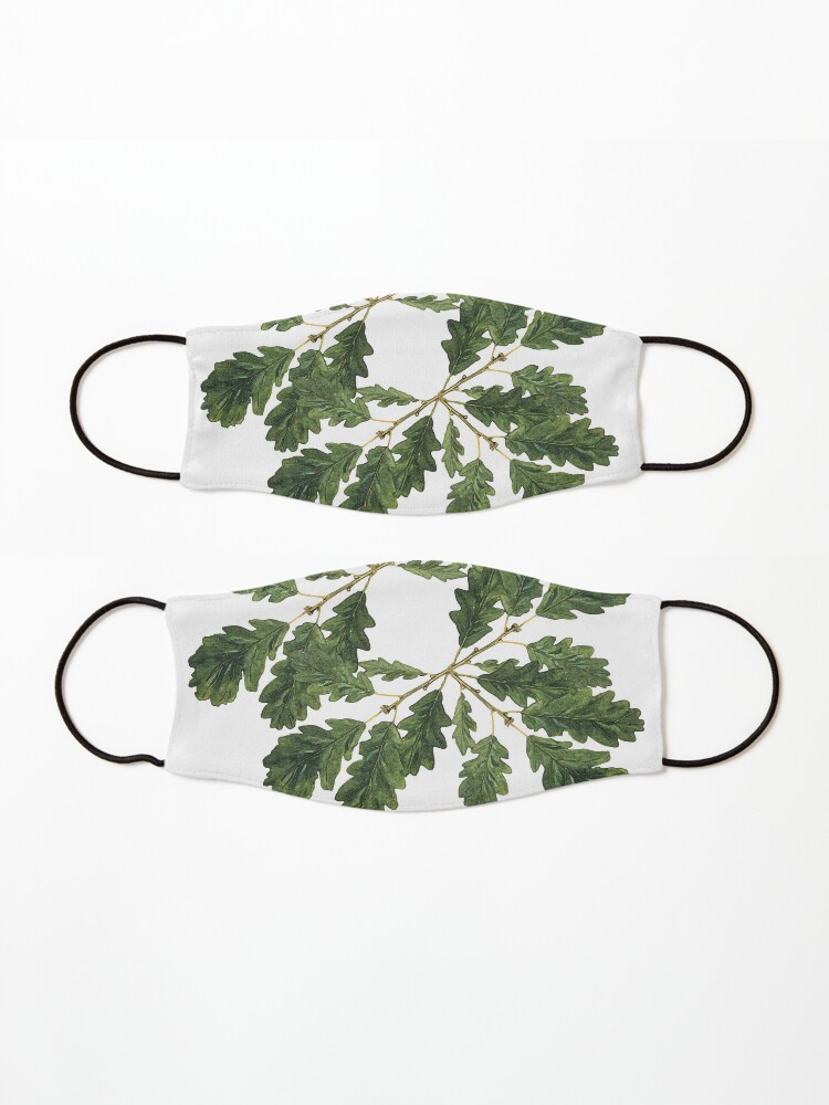 Alternate view of Oak leaf ensemble Mask
