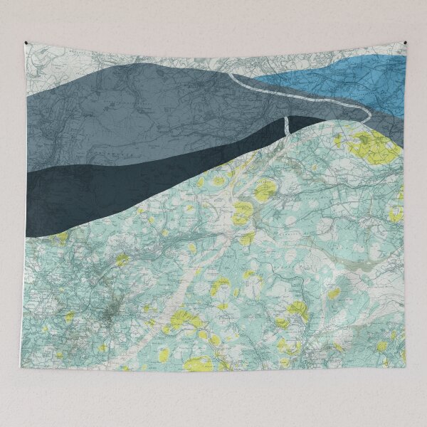 Item preview, The Uplands :Derbyshire designed and sold by MarbleCloud.