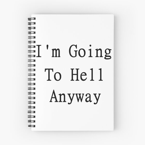 Item preview, I'm Going To Hell Anyway designed and sold by KING TK.