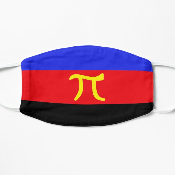 Polyamory Pride Flag Flat Mask
