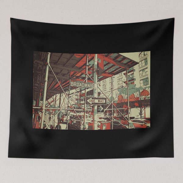 Item preview, Broadway New York Artwork  designed and sold by theAcollection.