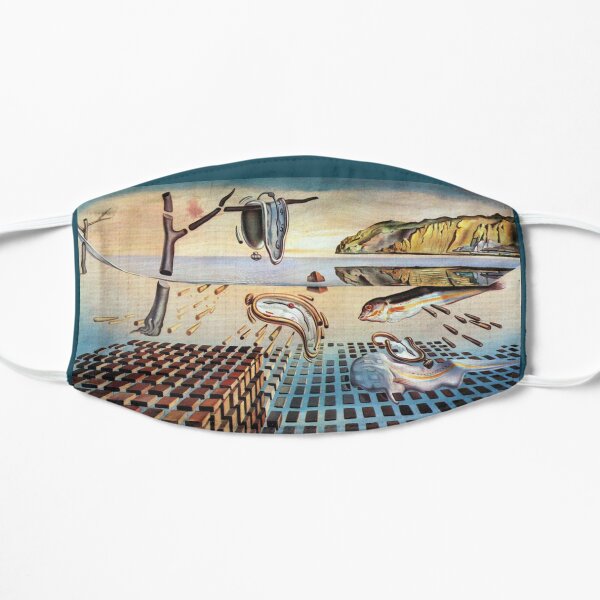Salvador, Dali, surrealist. The Disintegration of the Persistence of Memory (1952-1954). Flat Mask