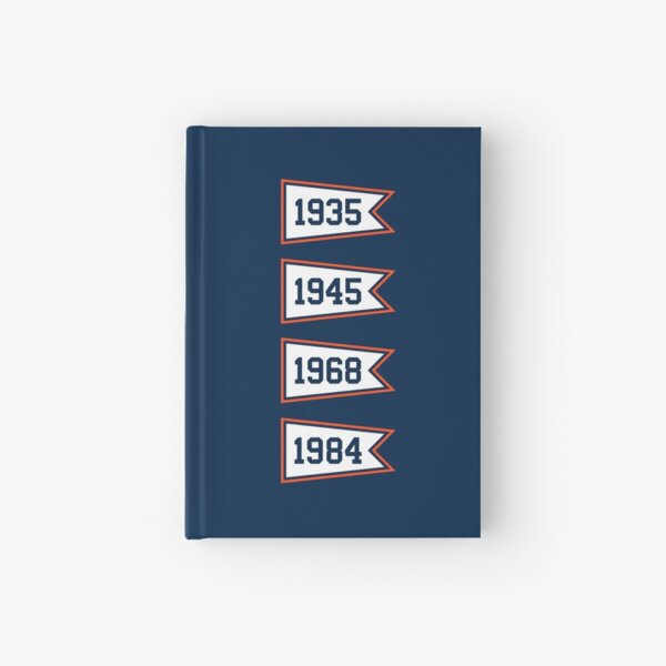 DET Pennants Hardcover Journal