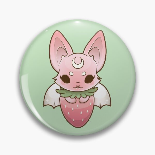 Item preview, Fruit Bat - PINK♡ designed and sold by MadeByMaddie.