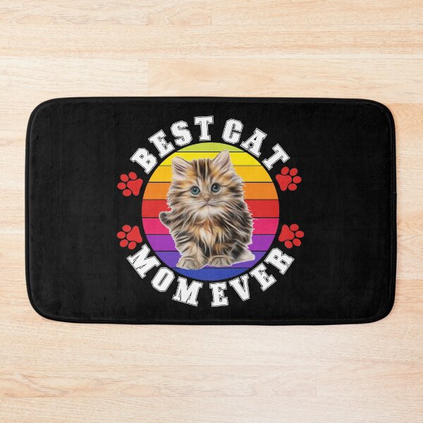 Item preview, Best cat mom ever designed and sold by TopDesignArt.