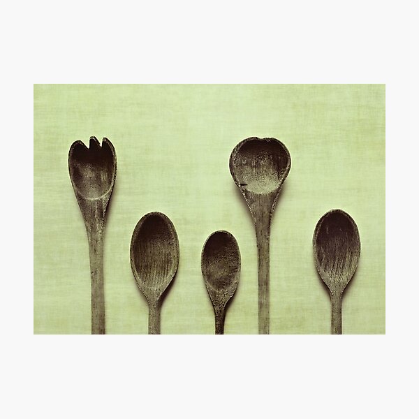Spoons Photographic Print
