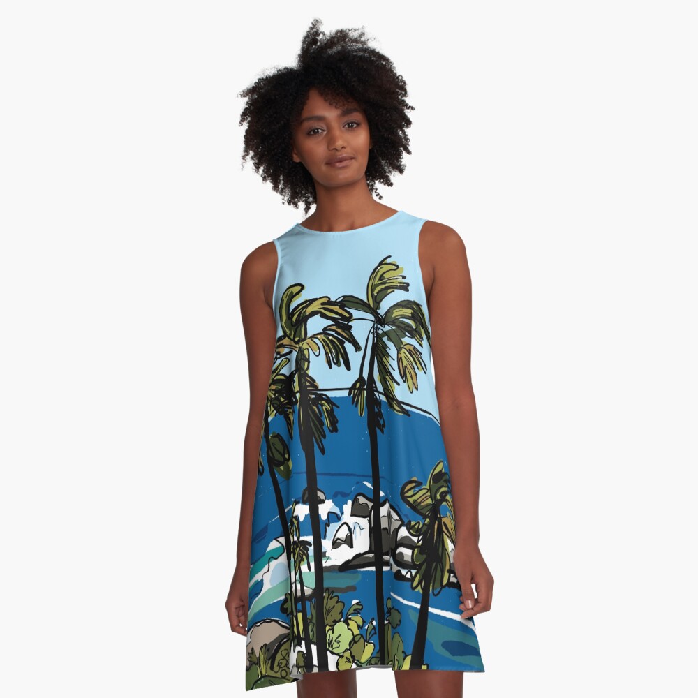 Item preview, Vestido acampanado designed and sold by CovoStudio.