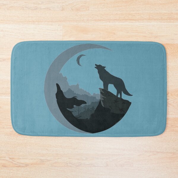 Item preview, Wolf With Lunar Design designed and sold by khaledezzat77.