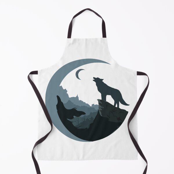Item preview, Wolf With Lunar Design designed and sold by khaledezzat77.