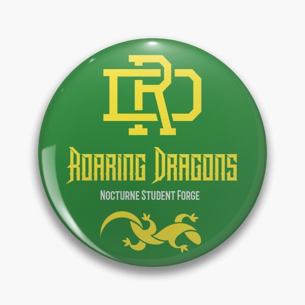 Item preview, Roaring Dragons - Salamanders Sports Team - Nocturne Student Forge designed and sold by blorente.