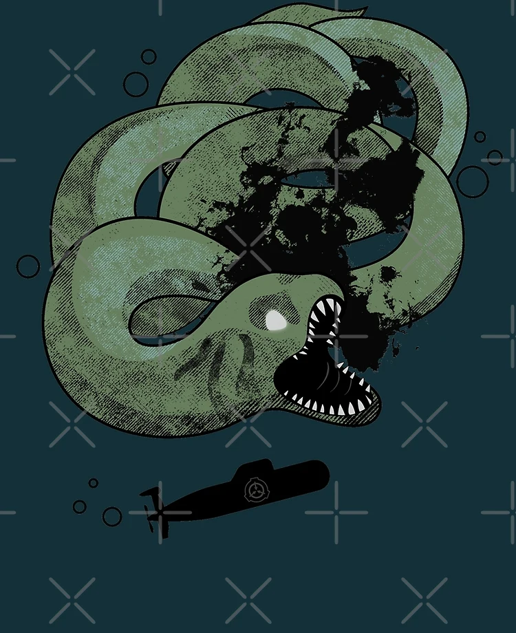 SCP 3000 art (sneaky snek)