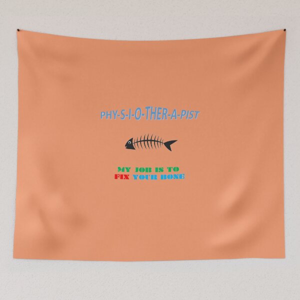 Item preview, PHYSIOTHERAPIST designed and sold by wildlittlefan.