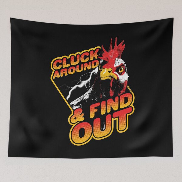 Item preview, Funny Chicken - Cluck Around and Find Out designed and sold by ctkrstudio.