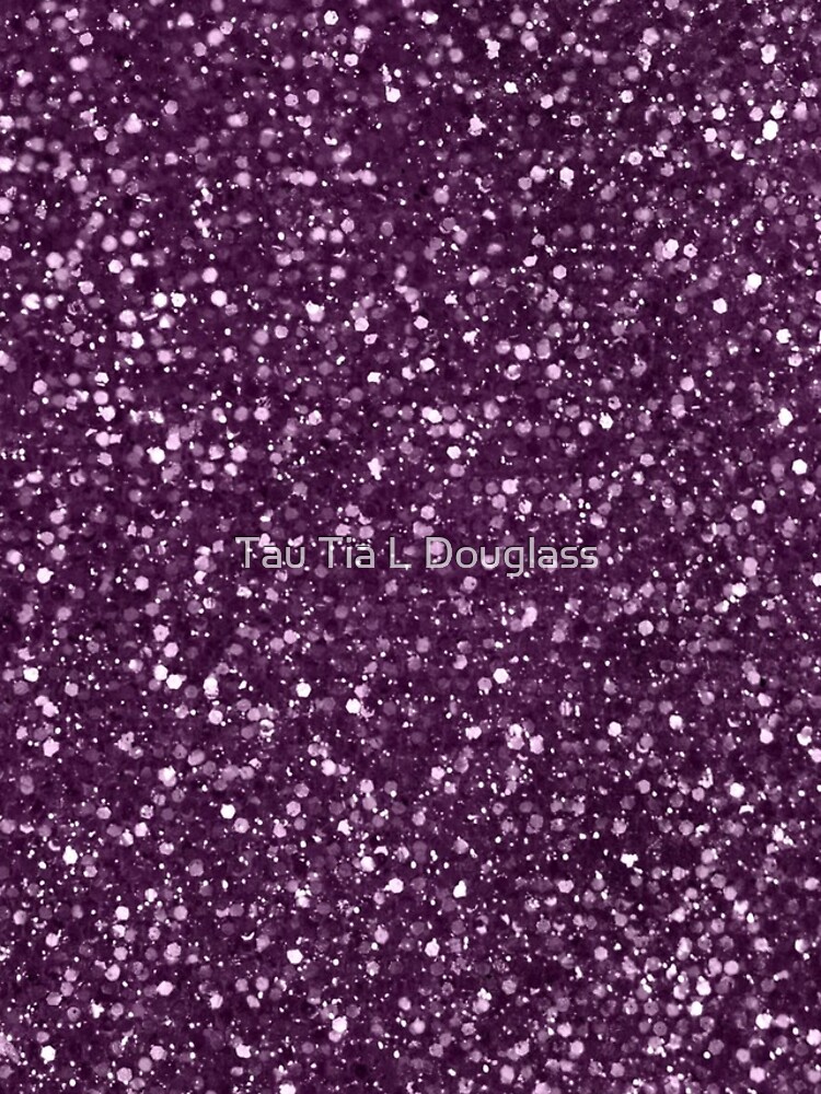 Thumbnail 4 of 4, iPhone Case, Sparkly Plum Purple Glitter designed and sold by PurplePeacock.