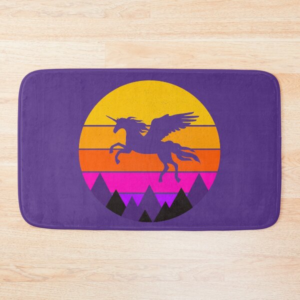 Item preview,  Flying Unicorn Retro Sunset - Distressed Version designed and sold by Forevercreative.
