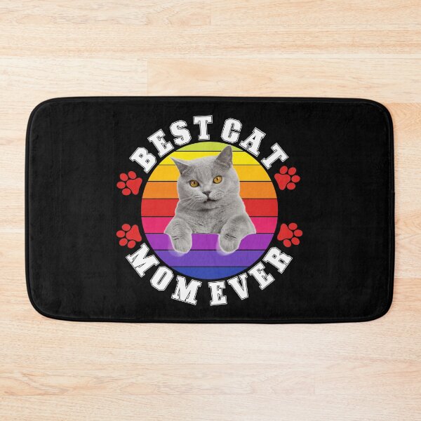 Item preview, Best cat mom ever designed and sold by TopDesignArt.