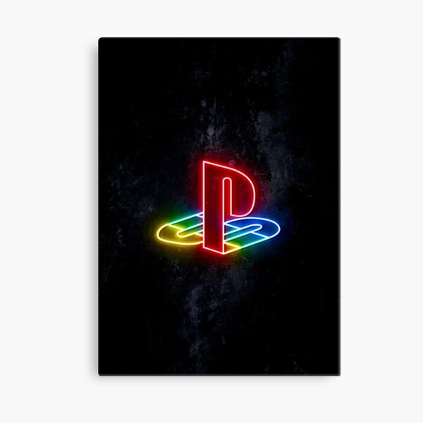 PlayStation Logo Canvas Print