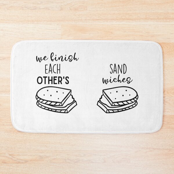 Item preview, We Finish Each Other's Sandwiches designed and sold by adametzb.