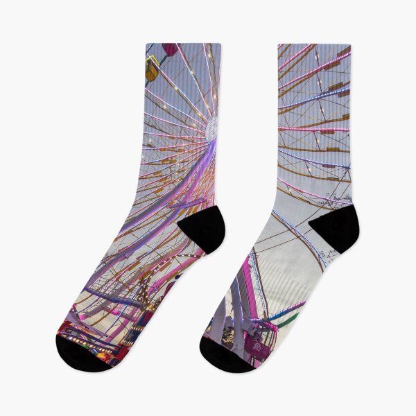 Item preview, Ferris Whee at dusk designed and sold by KensLensDesigns.