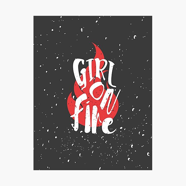 Item preview, The Girl On Fire designed and sold by Missiieey.