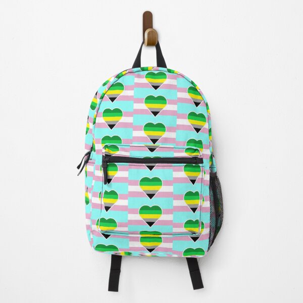 Item preview, Transgender Pride Flag with Aromantic Heart (Yellow-Stripe Variant) designed and sold by DisneyFanatic23.