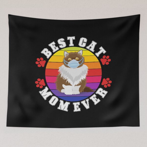 Item preview, Best cat mom ever designed and sold by TopDesignArt.
