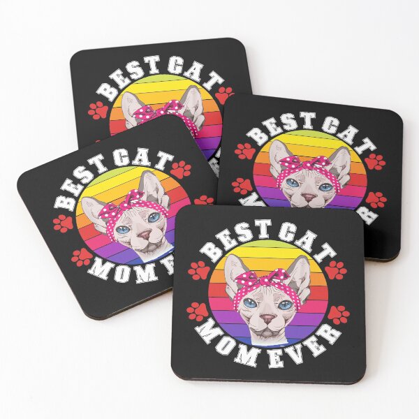 Item preview, Best cat mom ever designed and sold by TopDesignArt.