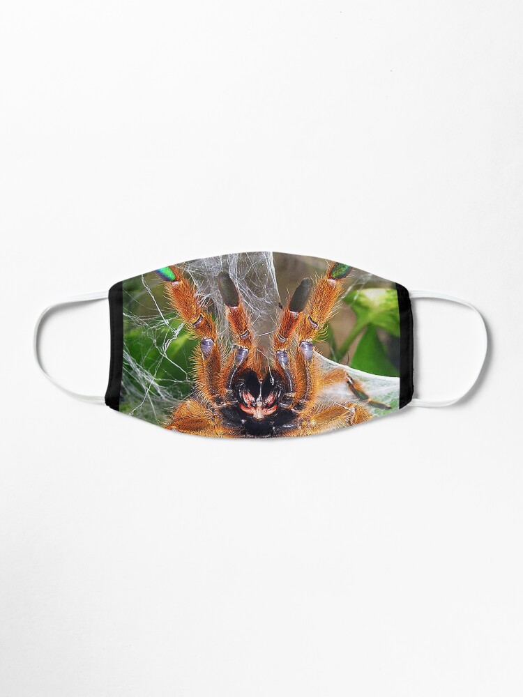 Alternate view of Orange Baboon Fangs! Mask