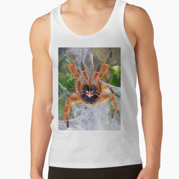 Orange Baboon Fangs! Tank Top