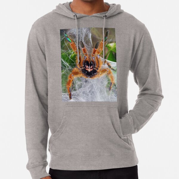 Orange Baboon Fangs! Lightweight Hoodie