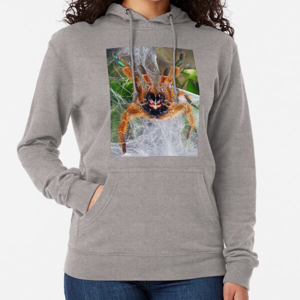 Orange Baboon Fangs! Lightweight Hoodie