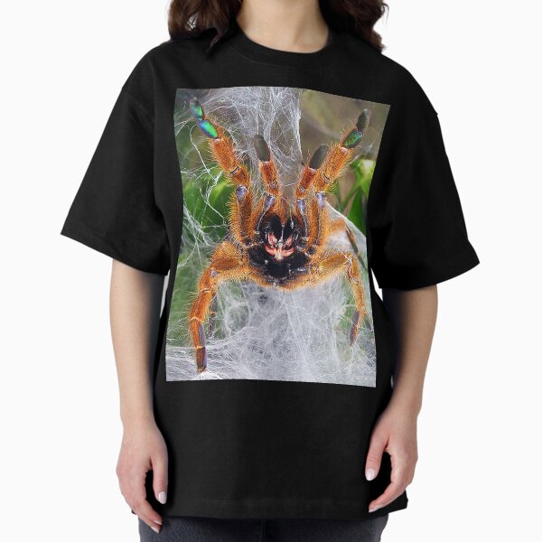 Orange Baboon Fangs! Oversized T-Shirt
