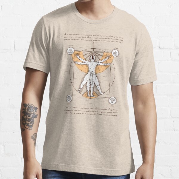 Vitruvian Aang Essential T-Shirt