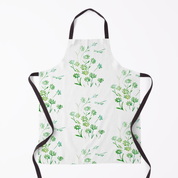 Item preview, Green Daisies and Dragonflies designed and sold by MagickMama.