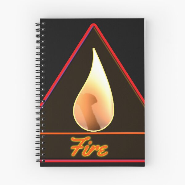 Item preview, Fire Element Flame Wicca Flame designed and sold by Digitalcrone.