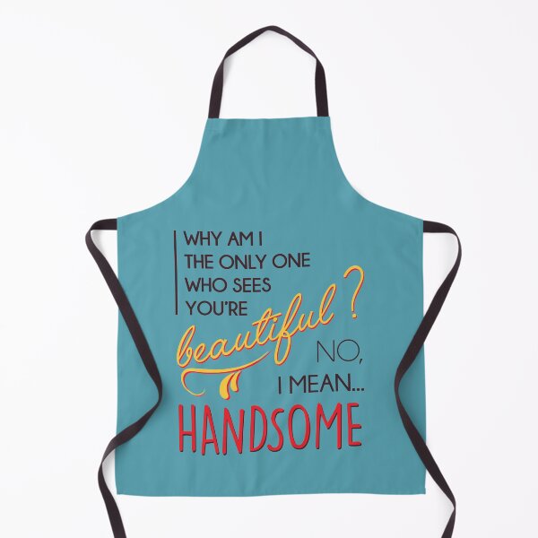 Item preview, Beautiful? No, I mean... handsome! designed and sold by byebyesally.