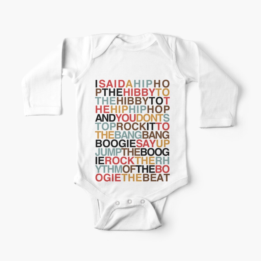 Rapper's Delight - Sugarhill Gang Baby One-Piece