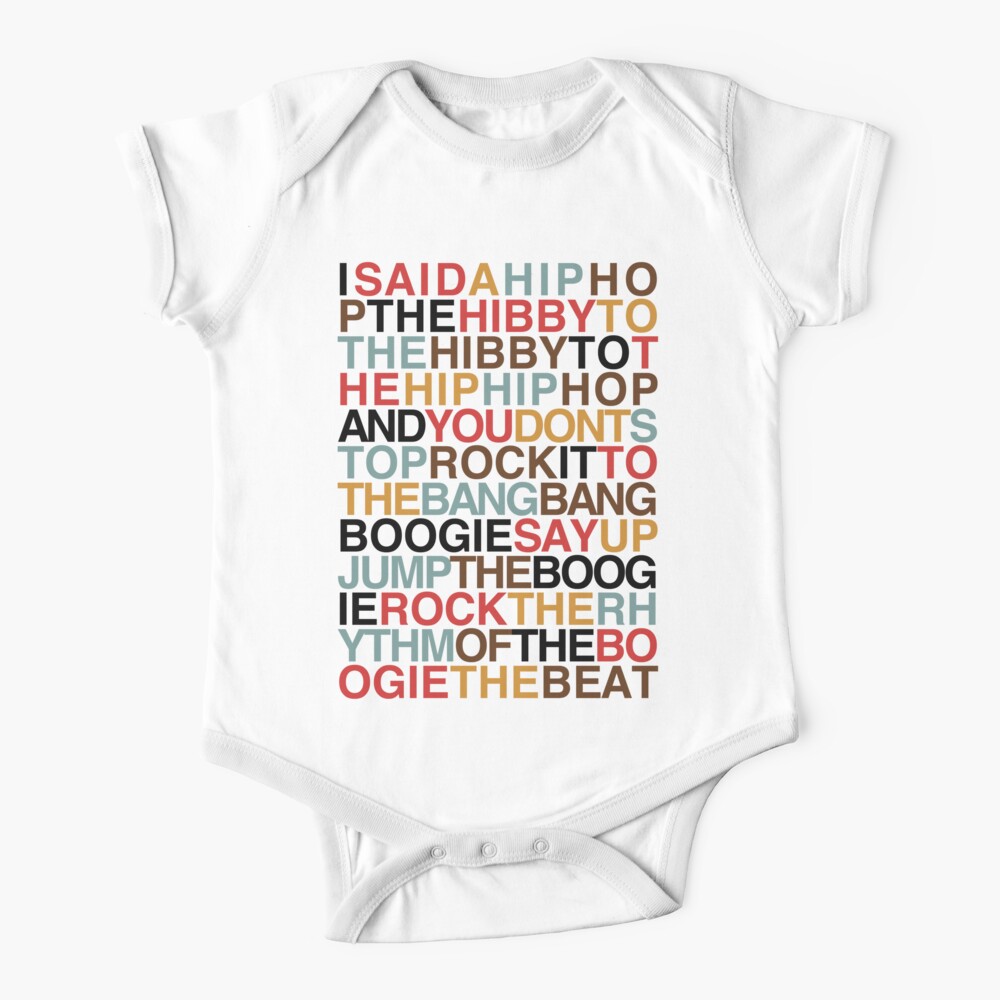 Rapper's Delight - Sugarhill Gang Baby One-Piece