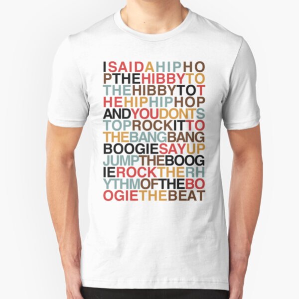 Rapper's Delight - Sugarhill Gang Slim Fit T-Shirt