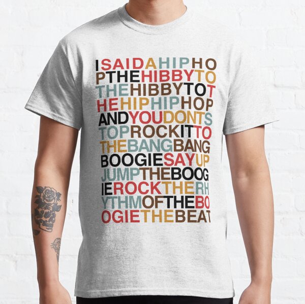 t shirt rapper's delight