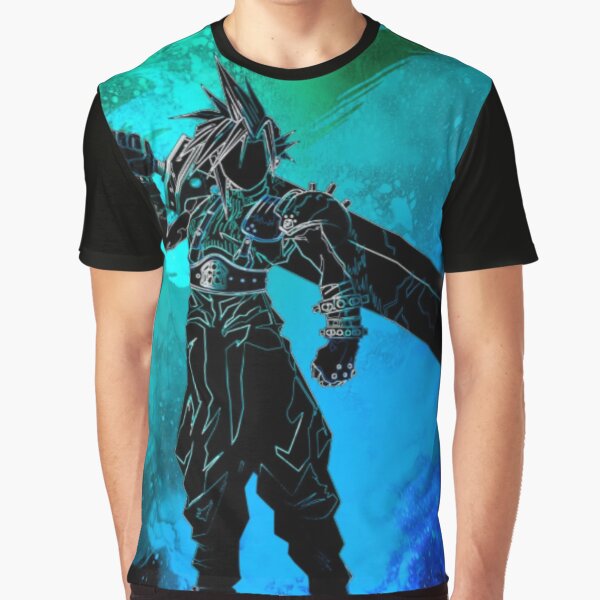 Item preview, Final Fantasy - Cloud (Blue) designed and sold by ProjectBlackout.