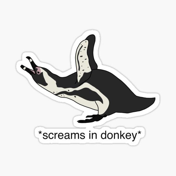 Item preview, African penguin vocalizing  designed and sold by whalewalker.