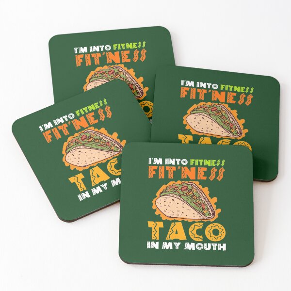 Item preview, I'm Into Fitness Fit'ness Taco In My Mouth designed and sold by jaygo.