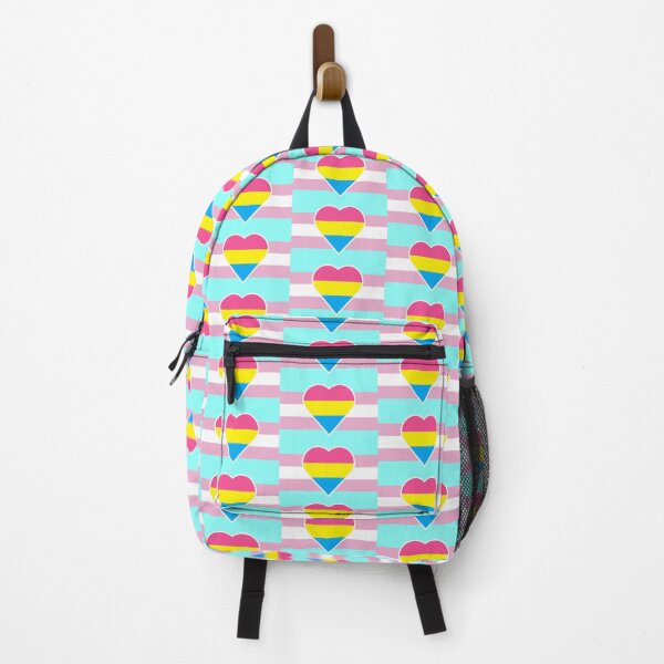 Item preview, Transgender Pride Flag with Pansexual/Panromantic Heart designed and sold by DisneyFanatic23.