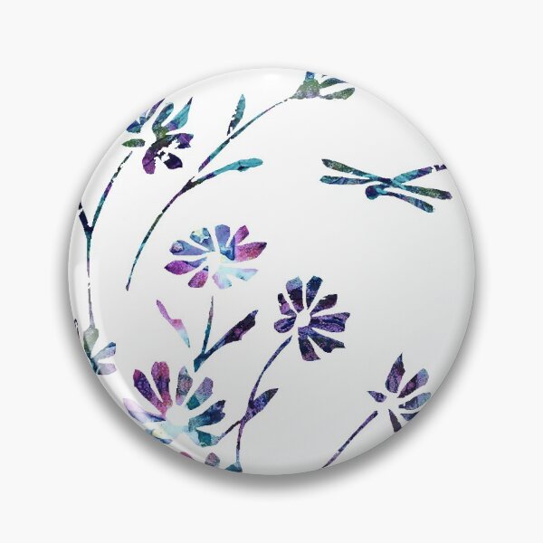Item preview, Meditation Daisies and Dragonflies designed and sold by MagickMama.